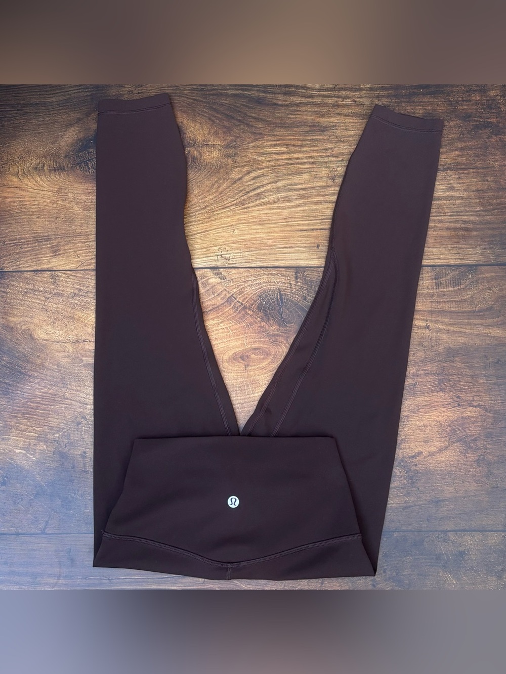 Lululemon Align High Rise Crop Leggings 23" In Espresso Size 4